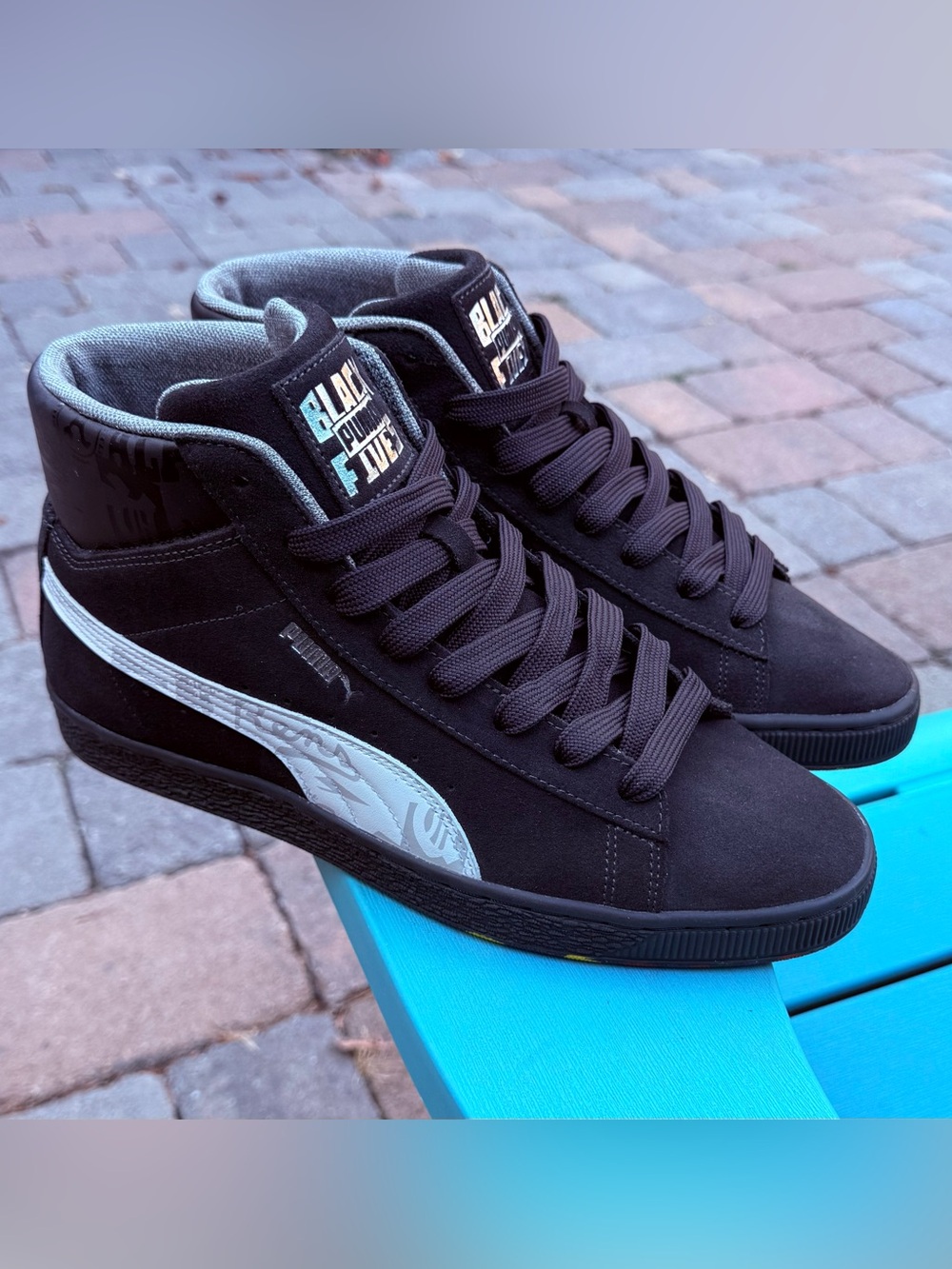Men’s Puma x Black Fives Collaboration Athletic Sneakers US Size 10 (382334-01)